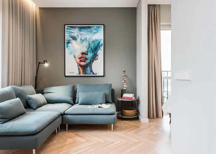 Cohost I Trendy Apt W- Balcony & Garage Parking Apartment Vilnius