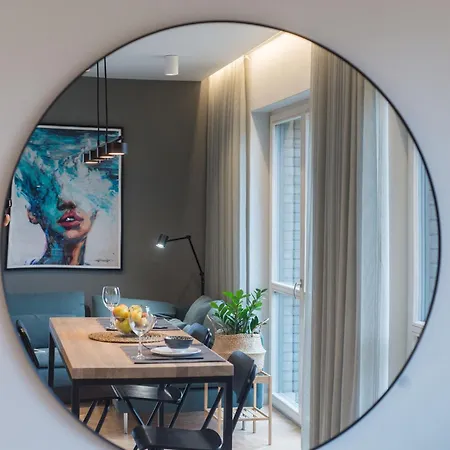 公寓 Cohost I Trendy Apt W- Balcony & Garage Parking 维尔纽斯