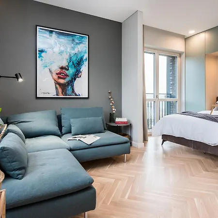 Cohost I Trendy Apt W- Balcony & Garage Parking 维尔纽斯