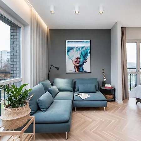 Cohost I Trendy Apt W- Balcony & Garage Parking * 빌뉴스